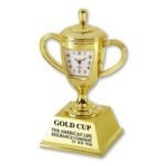 Clock trophy